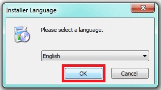 Installer language